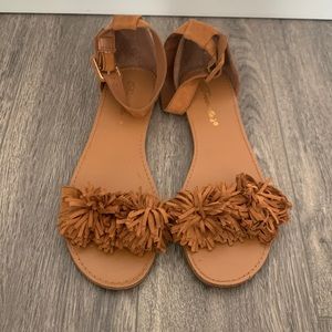 Brown sandals